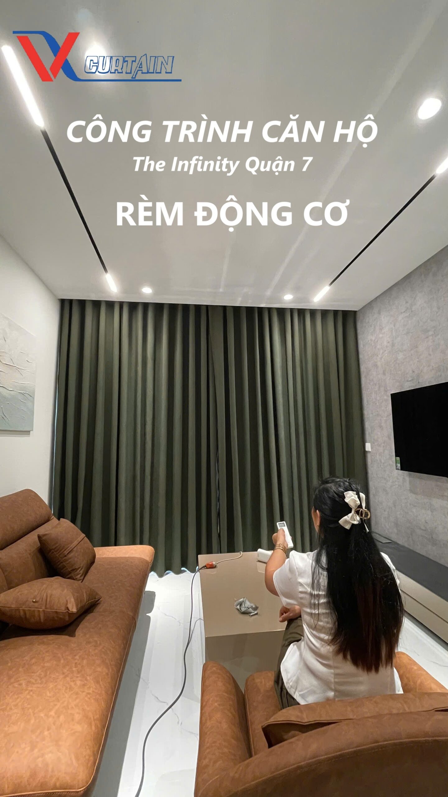 Công Trình Rèm Căn Hộ The Infinity Tân Mỹ - Hồ Chí Minh