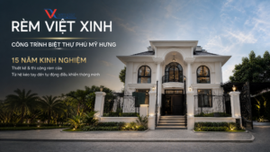 Công Trình Rèm Biệt Thự Phú Mỹ Hưng – Nơi từng chi tiết rèm cửa góp phần tạo nên trải nghiệm sống hoàn mỹ.