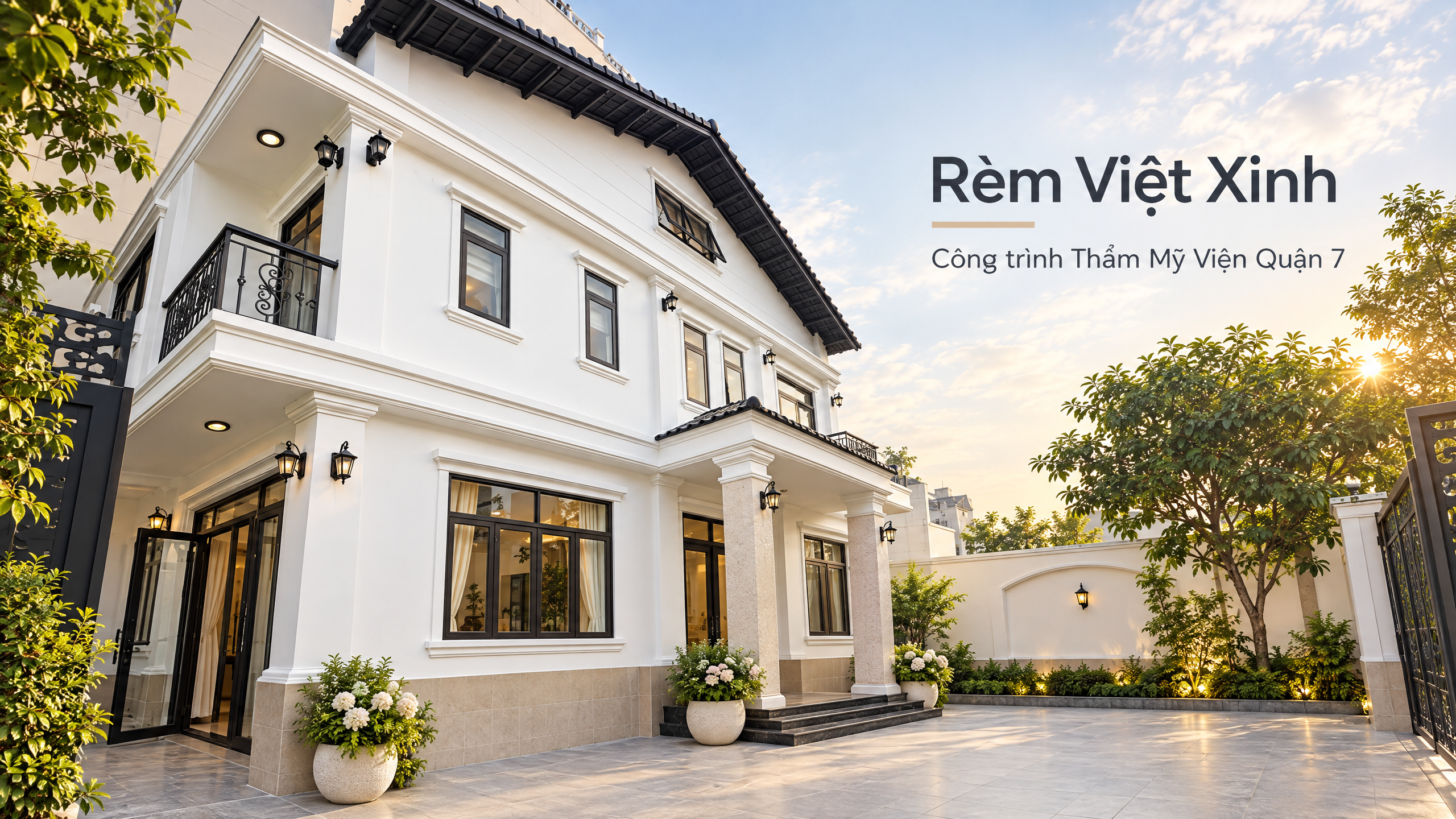 Công Trình Rèm Thẩm Mỹ Viện Tại Quận 7